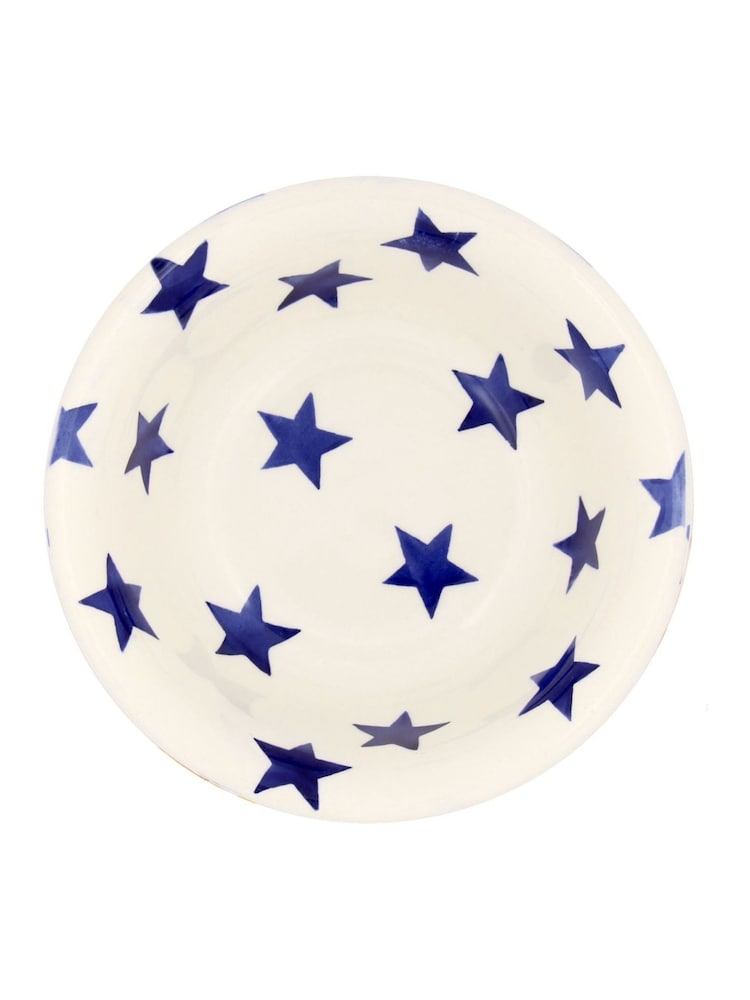 Emma Bridgewater Cream Blue Star French Bowl - Image 3 of 3 Emma Bridgewater Cream Blue Star French Bowl - Image 3 of 3