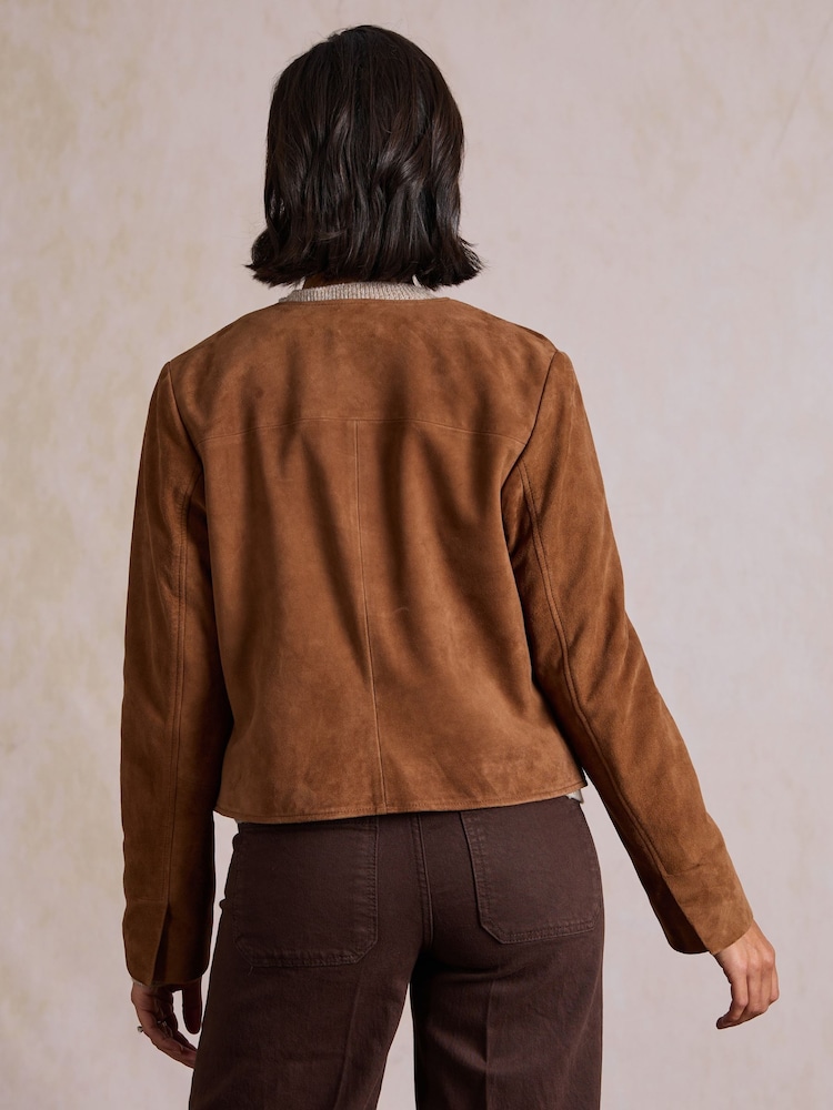 Lakeland Leather Brown Catbells Suede Jacket - Image 2 of 5
