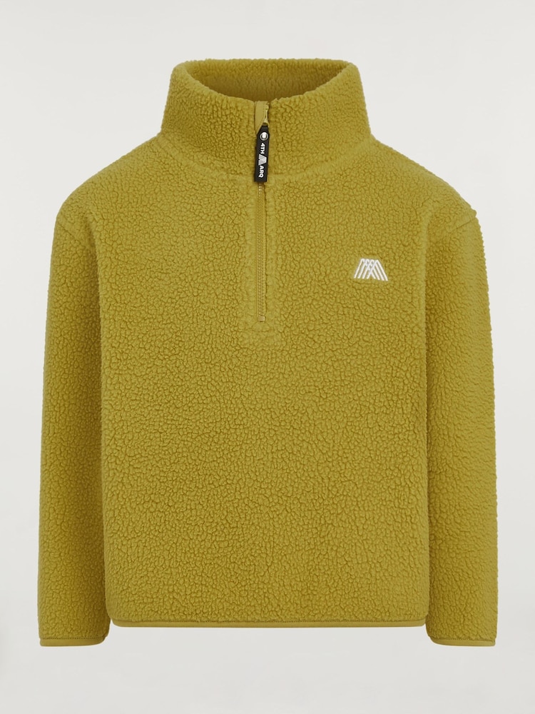 4th Arq Green Kids Half-Zip Fleece - Image 4 of 4