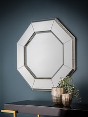 Gallery Home Glass Vienna Octagon Bevelled Mirror - Image 1 of 3