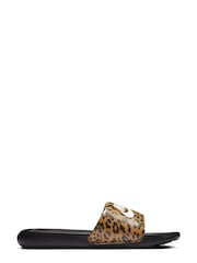 Schwarz & Grün - Nike Victori One Pantolette - Bild 1 von 8