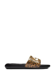Schwarz & Grün - Nike Victori One Pantolette - Bild 3 von 8