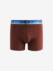 Navy Blue/Red Marls 4 pack A-Front Boxers - Image 2 of 7