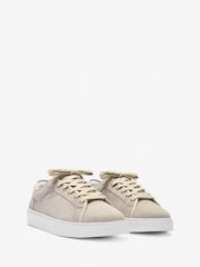 CLEENS Natural Suede Eton Trainers - Image 2 of 4