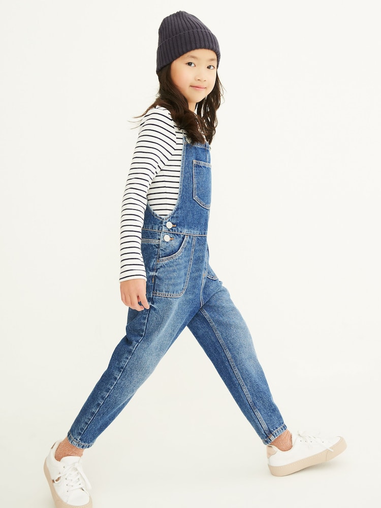 Blue Denim Dungarees (3-16yrs) - Image 1 of 6