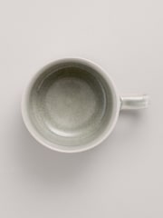 Stellar Set of 4 Soft Sage Bantham Stoneware Large Mugs - Image 2 of 4