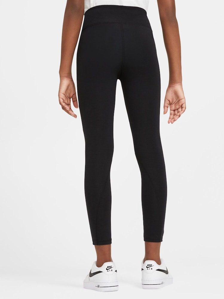 Nike Black Favourites High Waisted Leggings - Image 2 of 7