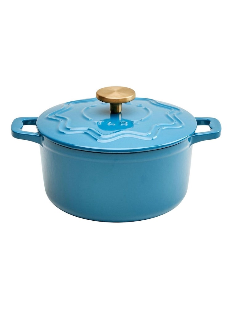 Judge Blue 20cm Enamelled Cast Iron Casserole - Image 6 of 6 Judge Blue 20cm Enamelled Cast Iron Casserole - Image 6 of 6