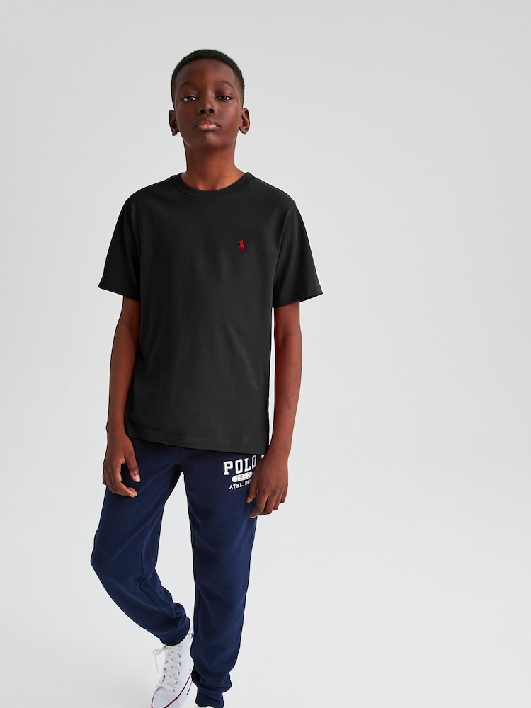 Polo Ralph Lauren Boys 100% Cotton Jersey Crew Neck T-Shirt - Image 3 of 3 Polo Ralph Lauren Boys 100% Cotton Jersey Crew Neck T-Shirt - Image 3 of 3