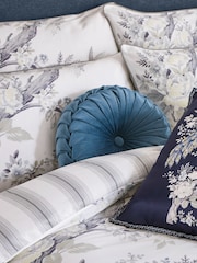 Laura Ashley Set of 2 Midnight 220 Thread Count Belvedere 100% Cotton Pillowcases - Image 2 of 3