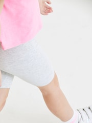 Grey Marl Cycle Shorts (3-16yrs) - Image 4 of 7