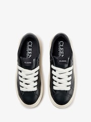 CLEENS Black Ace Trainers - Image 4 of 5