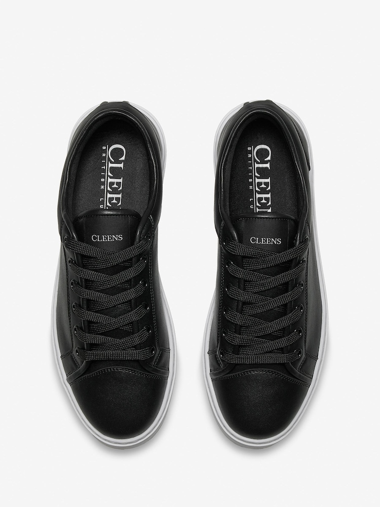 Crna - CLEENS Eton Trainers - Slika 4 od 4
