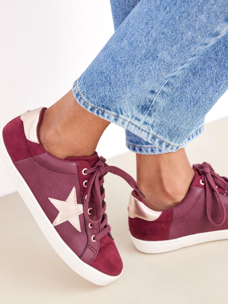Forever Comfort® Star Lace-Up Trainers - Image 2 of 7
