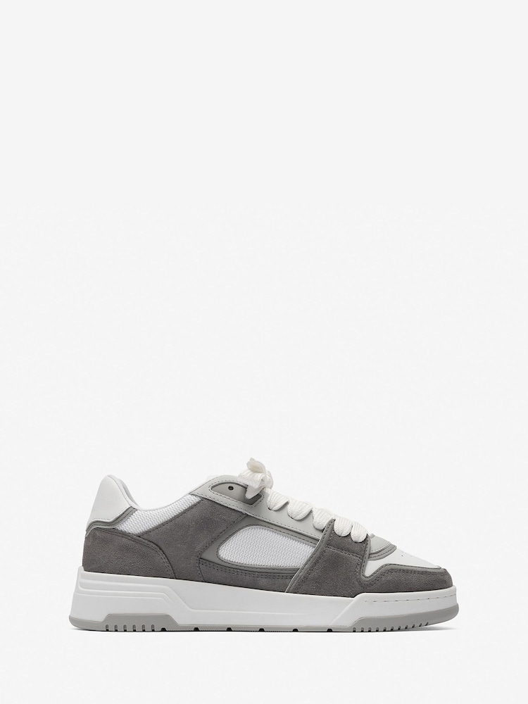 CLEENS Grey Layup Trainers - Image 1 of 4
