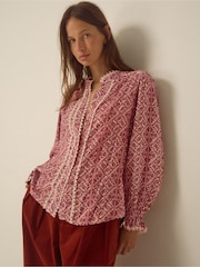 Monsoon Katrina Long Sleeve Floral Print Top - Εικόνα 4 από 4