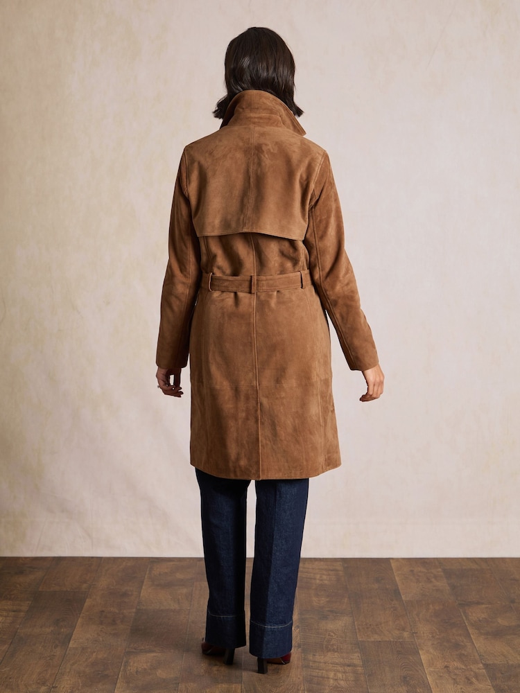 Lakeland Leather Staveley -mokkanahkainen trenssitakki - Kuva 2 / 5