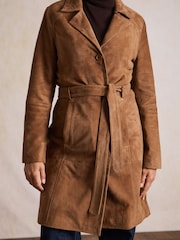 Lakeland Leather Staveley -mokkanahkainen trenssitakki - Kuva 5 / 5