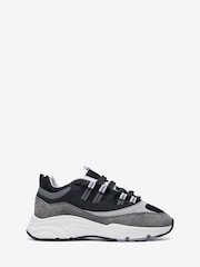 CLEENS Carbon Grey Aero Trainers - Image 1 of 4