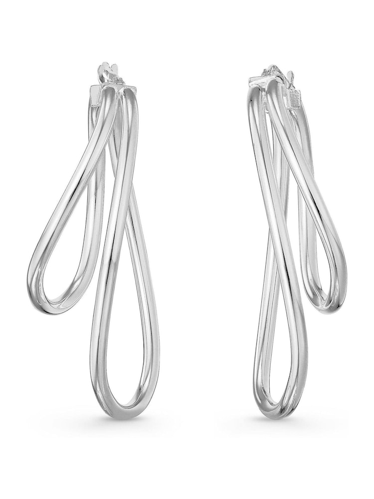 Beaverbrooks Double Hoop Earrings - Image 1 of 4