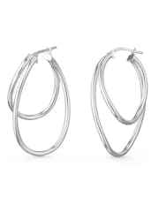 Beaverbrooks Double Hoop Earrings - Image 2 of 4