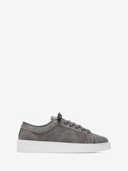CLEENS Grey Suede Eton Trainers - Image 1 of 4