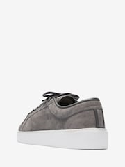 CLEENS Grey Suede Eton Trainers - Image 3 of 4