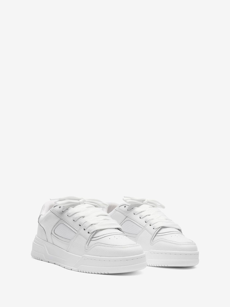 CLEENS White Layup Trainers - Image 2 of 4