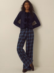 Monsoon Belinda Velvet Bow Cardigan - 4의 이미지 4