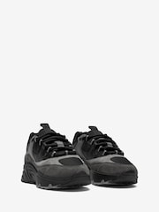 CLEENS Black/Grey Aero Trainers - Image 2 of 4