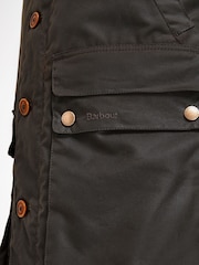 Barbour® Olive Green Game Parka Jacket - Image 10 of 11