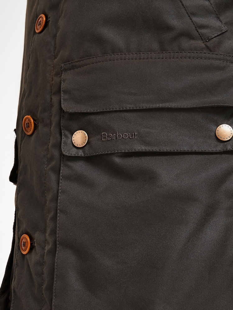 Barbour® Olive Green Game Parka Jacket - Image 10 of 11