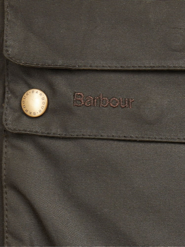 Barbour® Olive Green Game Parka Jacket - Image 11 of 11