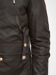 Barbour® Olive Green Game Parka Jacket - Image 6 of 11