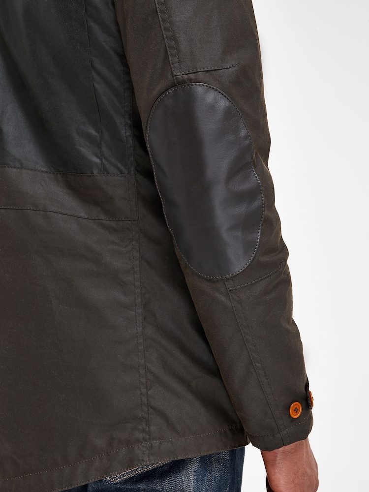 Barbour® Olive Green Game Parka Jacket - Image 7 of 11