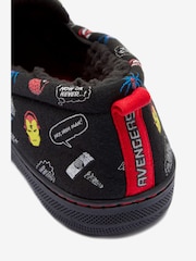 Grey Marvel Cupsole Slippers - Image 5 of 5