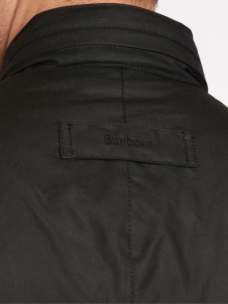 Barbour® Black Wax Jacket - Image 2 of 3 Barbour® Black Wax Jacket - Image 2 of 3