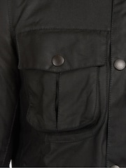 Barbour® Black 100% Cotton Corbridge Wax Jacket - Image 6 of 7