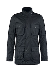 Barbour® Black Corbridge Wax Jacket - Image 9 of 10