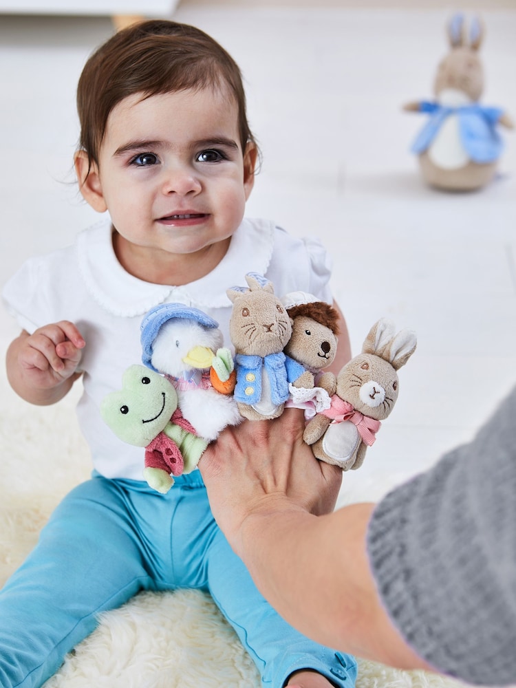 JoJo Maman Bébé Peter Rabbit Finger Puppets - Image 1 of 4