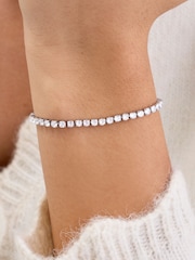 Plateado - Abbott Lyon Tennis Bracelet - Imagen 1 de 4