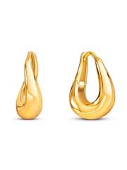 Abbott Lyon Gold Mini 18ct Plated Hoops Earrings - Image 2 of 3