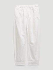 Hush Cream Supersoft Denim Barrel Leg Jeans - Image 5 of 6