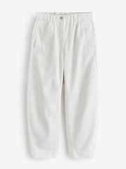 Hush Cream Supersoft Denim Barrel Leg Jeans - Image 6 of 6