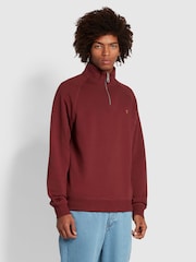 Farah Jim Quarter Zip Sweatshirt - Image 1 of 5