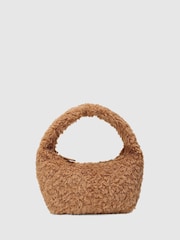 NÚNOO Brown Small Agnes Teddy Camel Bag - Image 1 of 3