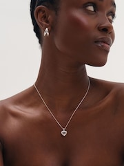 Inicio Silver Polished Puff Heart Pendant - Image 2 of 2
