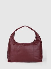 NÚNOO Red Maxi Dandy Braided Bias Mountain Bordeaux Bag - Image 2 of 3