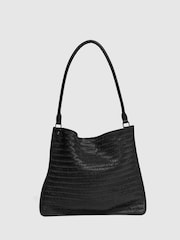 NÚNOO Black Nana Woven Bag - Image 1 of 3