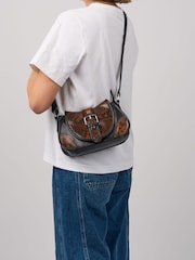 NÚNOO Black Small Maria Jungle Cacao Bag - Image 1 of 6